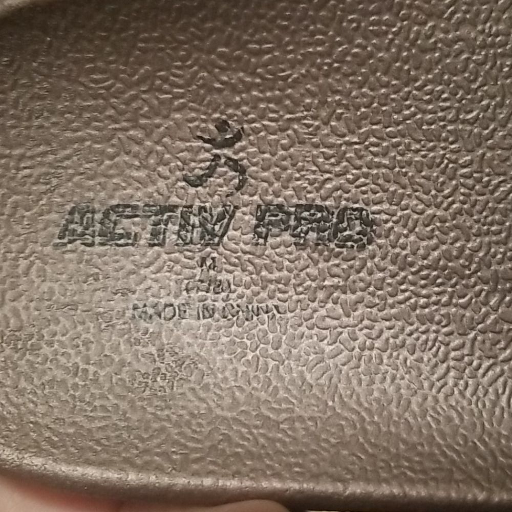 Activ Pro Metallic Gold Slide Sandals - Picture 9 of 10